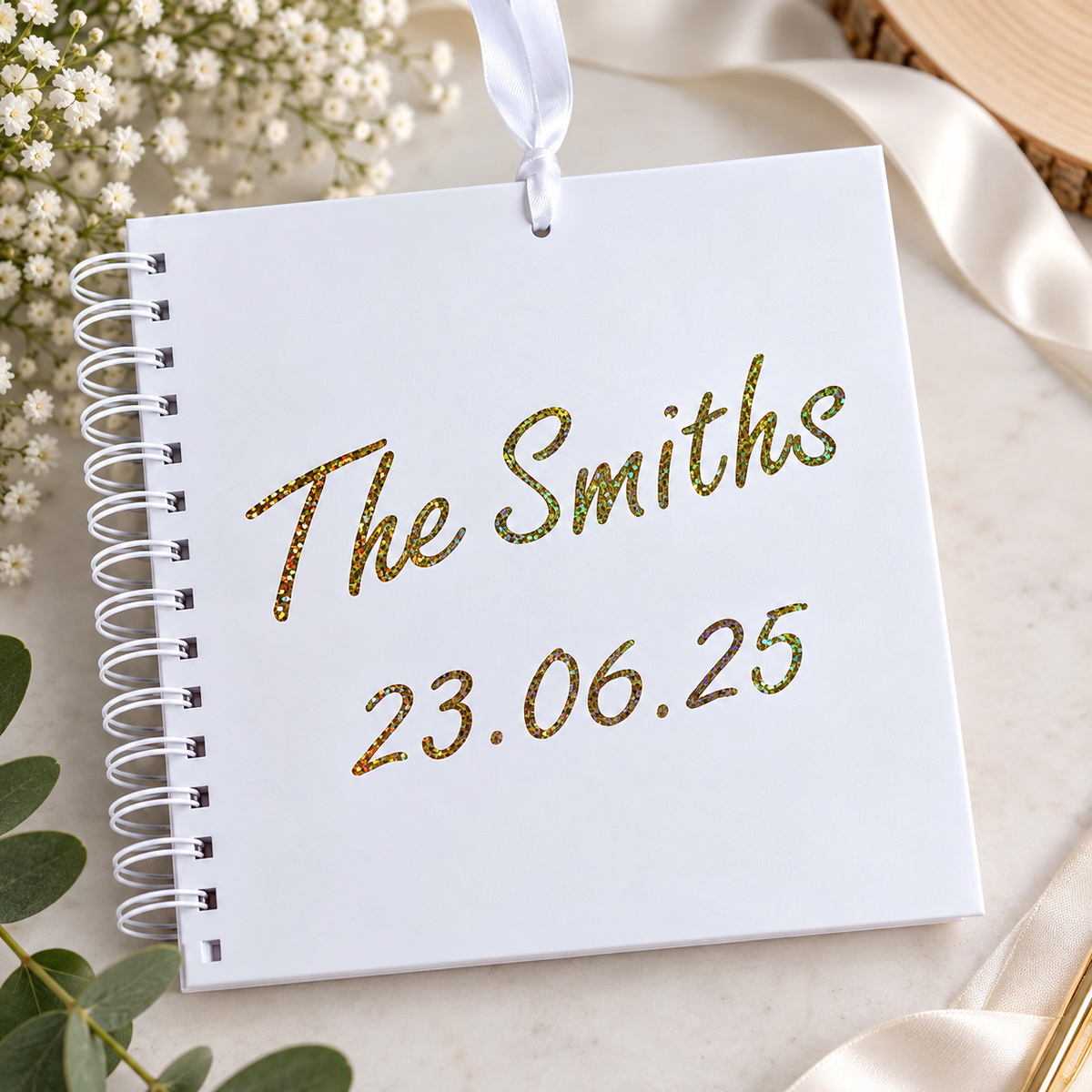 Personalised Wedding Guest Book